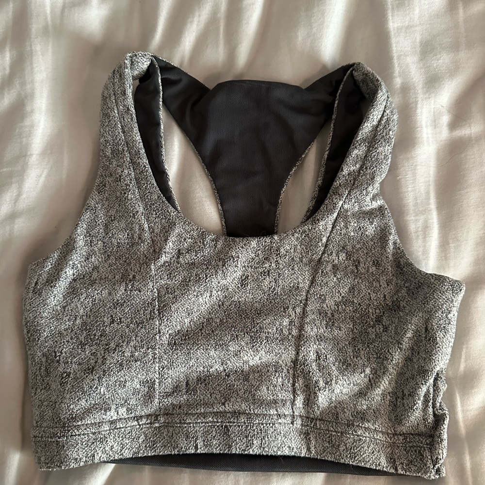 Grey Gymshark Sports bra